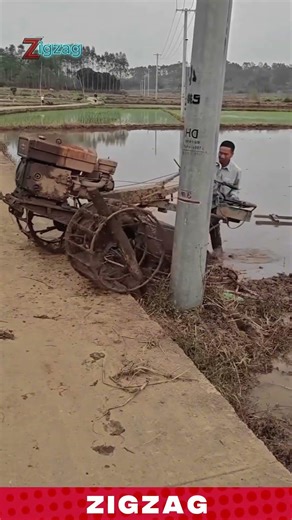 Smart Farming Technique to Maneuver Tractor and Overcome Obstacles in Wet Fields