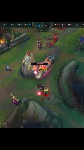 Zed assist vs Ahri