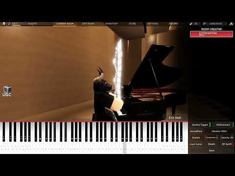 The Amazing Digital Circus - Pilot End Theme | Roblox Piano Arrangement