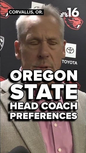 Oregon State University's National Search for next Head Football Coach