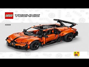 LEGO Instructions - Technic - 42222 - Bugatti Chiron Pur Sport - Licensed