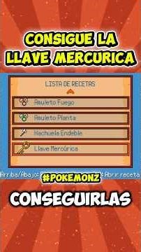 Get the recipe to create "Mercury Keys" in #PokemonZ #shorts #pokemon