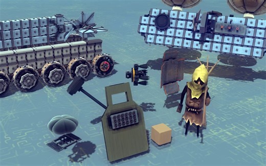 [besiege]花里胡哨的反恐装备与年终作品总结