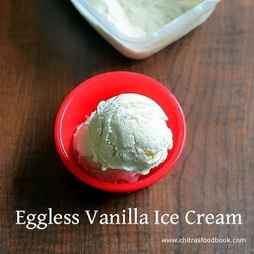 Eggless Vanilla Ice Cream With Condensed Milk, Amul Fresh cream At Home (Without Ice Cream Maker)