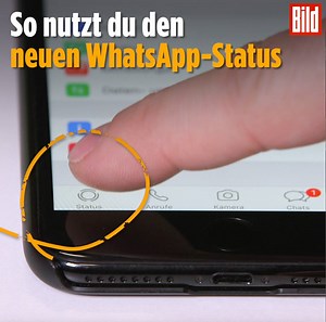 735K views · 25 reactions | Der neue WhatsApp-Status hat für gemischte Gefühle gesorgt. Was auf den ersten Blick kompliziert aussieht, ist ganz einfach in der Benutzung. Und so geht's! | BILD Video | Facebook