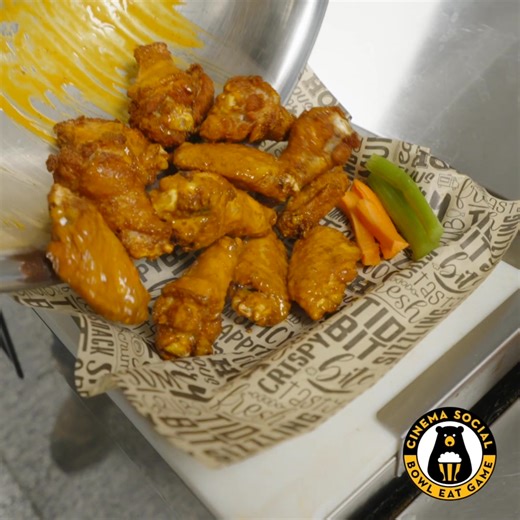 There's no place better to watch the big game! $1 Wings all day in house on Super Bowl Sunday here at Cinema Social! | Cinema Social