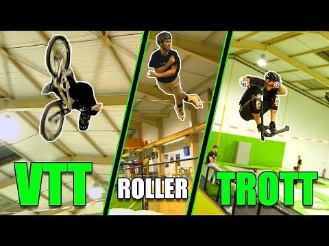 QUI SAUTERA LE PLUS HAUT ? (VÉLO SKATE ROLLER TROTTINETTE)