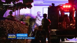 Man arrested after shooting at Visalia police officers