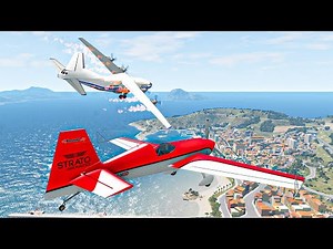 Airplane Crashes #15 - BeamNG DRIVE | SmashChan