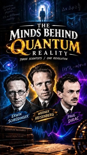 The 3 Minds Who Changed Quantum Physics 🤯