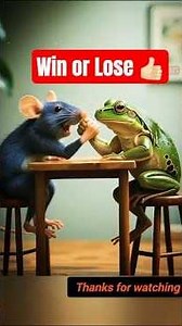 Frog vs Rat battle| Who will Win? #shortsfeed #shorts #funny #aishorts #viralshorts #trending #funny