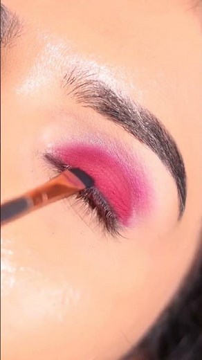 PINK EYE MAKEUP TUTORIAL 🥰#song #shorts #remix #shortvideo #makeuptutorial #trending #viralvideo