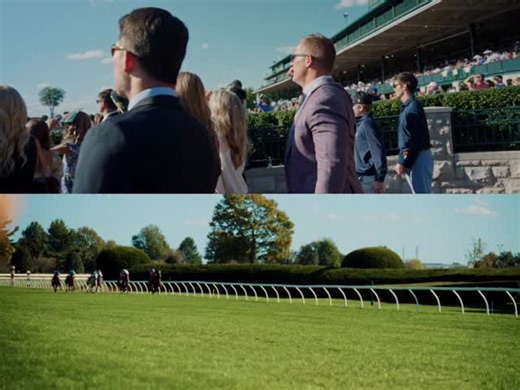 Keeneland on Instagram: "What it’s like to win at Keeneland! Schwarzenegger in the Indian Summer Presented by Keeneland Select! . . . #Keeneland"