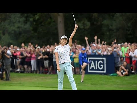 【渋野日向子】2019年 AIG全英女子オープンゴルフ 最終日3番～表彰式