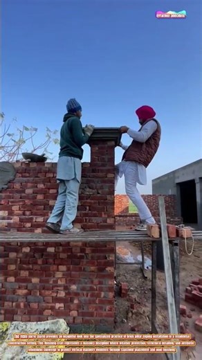 The Art of Brick Pillar Coping Installation