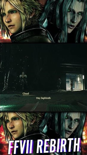 Cloud Getting Bullied by Sephiroth #finalfantasy #finalfantasyvii