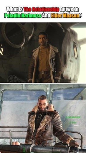 What Is The Relationship Between Paladin Harkness And Elder Maxson? #Fallout #FalloutTVShow