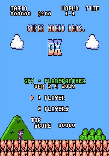 Super Mario Bros DX (SMB1 Hack) ROM Free Download for NES - ConsoleRoms