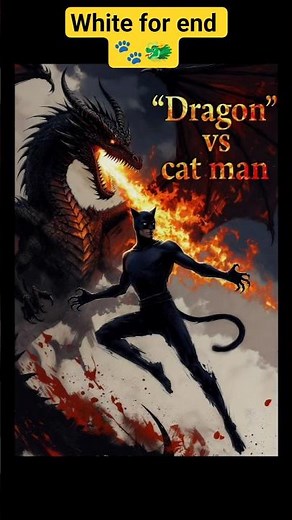 🔥 The Dragon of the Sky | 🐲 Catman’s Fiery Battle | Epic 3D Superhero Animation #funny #cat #viral 🐾