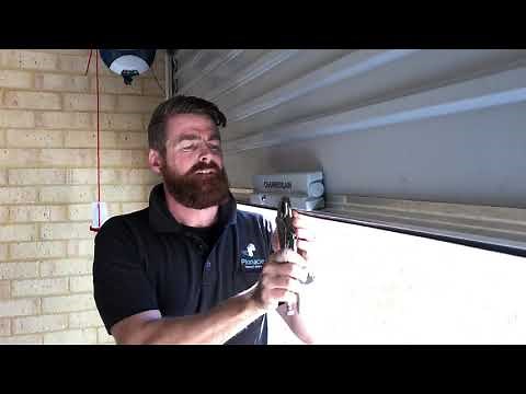How to install a Bunnings Chamberlain garage door motor