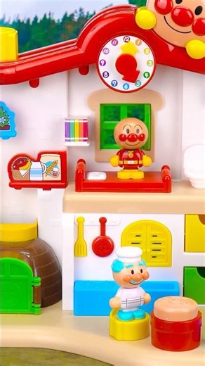 チャイムがピンポン♪あそびがいっぱい アンパンマンはじめてハウス | TOY ASMR #anpanman #shorts #review