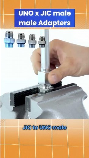 Stop Leaks! Connect Your JIC Hose to UNO Ports with These Adapters