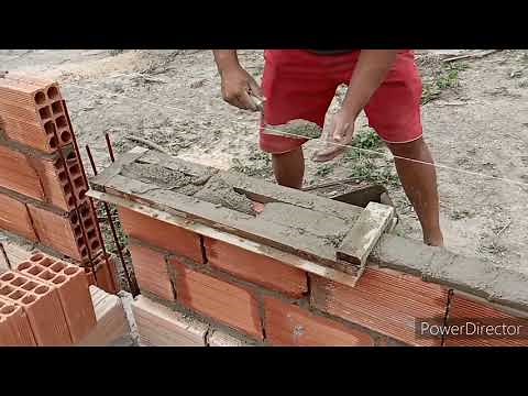 You have to see this! Bricklayer and helper working together