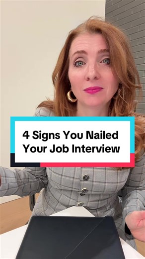🧐Have any of these 4 things ever happened to you? If you nailed your job interview how’d you know? These are called “buy signs” 1️⃣ Your interview was only scheduled for an hour, but it went an hour and a half. That is a great sign because they don’t spend extra time with people they don’t like. 2️⃣ If they asked you any of these 3 interview questions you nailed your job interview: 🔹What are your salary expectations? 🔹Are you interviewing anywhere else? 🔹When could you start? 3️⃣ If they shi