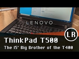 Lenovo ThinkPad T500: The 15" Big Brother of the T400