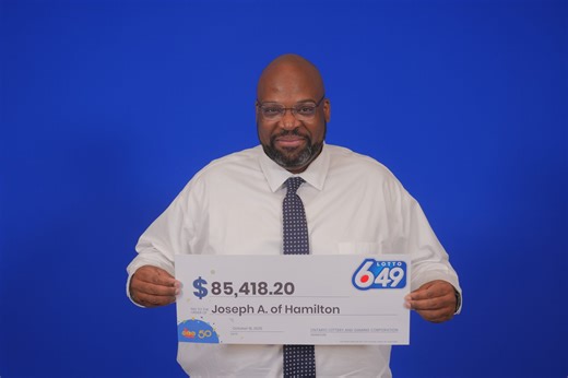 OLG player discovers $85,000 LOTTO 6/49 win through his weekly ticket check