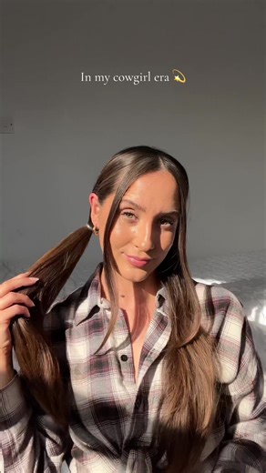 Cowgirl Inspired Easy Hairstyle Tutorial