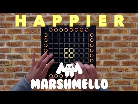 Marshmello - Happier feat Bastille (Launchpad Pro Cover) // Project Files // Sergio Valentino