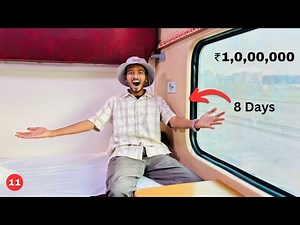 I Spent 8 DAYS inside This Luxurious Train