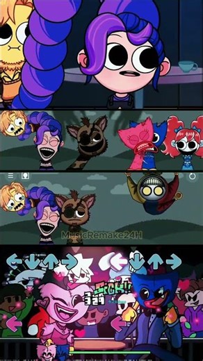 FNF Poppy PlayTime x Sprunki Animation | Friday Night Funkin Game #fnf #pibby #fridaynightfunkin