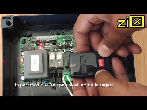 Cómo Programar Control BFT Mitto en Central Alcor N