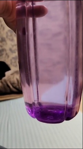 What is this worm (larva?) my gf found in her water bottle