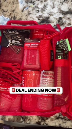 Get this bestselling first aid kit on a massive discount right now! #NewYearNewMe #newarrivalssurge #TikTokShopCreatorPicks #TikTokShopJumpstartSale