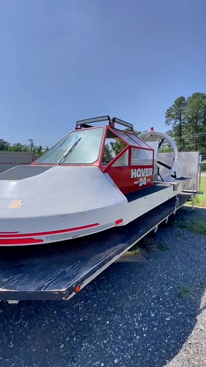 Vintage Hover 24 Hovercraft: A Unique Find from the 90s!