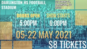 Join us on Saturday May 22nd for our Marching Falcon's Spring Showdown & AWARDS!! Featuring the Level10LiveBand&Show, Mr. Carl Sinkler & our very own Darlington Marching Falcons!!! Tickets are only $8 and can be purchased on our band website www.darlingtonbands.org. More info can be found on the website and face book page. Seats are limited. SEE YOU THERE!!! Darlington High School Football Stadium 525 Spring St. Darlington, SC 29532 (843) 398-2741 | Darlington High School Bands