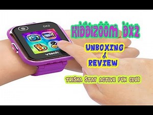 VTech Kidizoom Smartwatch DX2, Purple Color for girls- UNBOXING & REVIEWS