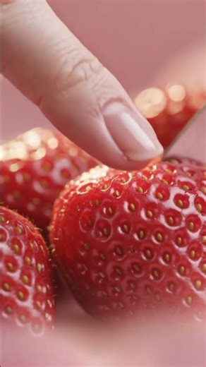 【AI×ASMR】Your Birth Month ASMR 💕 February 2月 💕 Strawberry Sounds (Perfect Loop) #shorts #asmr