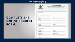 Have you registered for the COVID-19 vaccine? It is easy - simply go to https://vra.digitalfiji.gov.fj/ and follow these simple steps. #digitalFIJI #FijiNews #TeamFiji #FijianGovernment #Fiji | Fiji Government