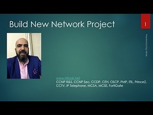 1-Introduction To Building New Network Infrastructure Project بناء مشروع شبكات متكامل