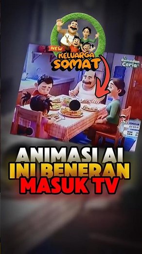 This Somat Ai Family Animation is Really on TV 😹