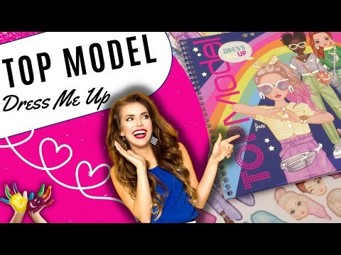 Does it fit with this ?? 🤔 TOP MODEL Dress Me Up Stickers Book 💗
