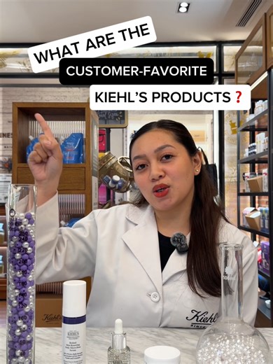 Top Kiehl's Bestsellers: Retinol Serum, Dark Spot Solution, and Ultra Facial Cream