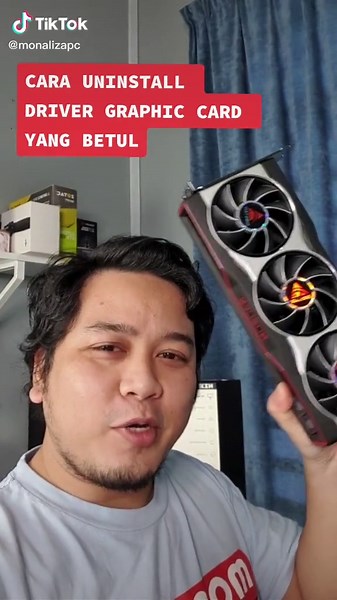 Cara Uninstall (buang) Driver Graphic Card yang betul. Guna DDU.#TUTORIAL #MONALIZA #MONALIZAPC