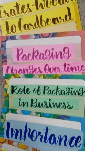 Project File Decoration Ideas