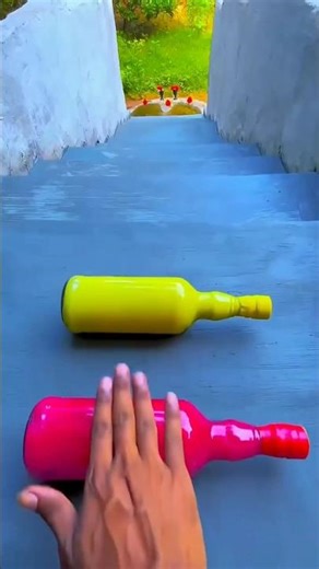 Breaking glass bottle sound effect🔥⚠️#shorts #satisfying #breakingglass