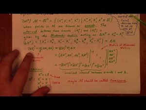 General Relativity: Lecture 2: Spacetime or Timespace